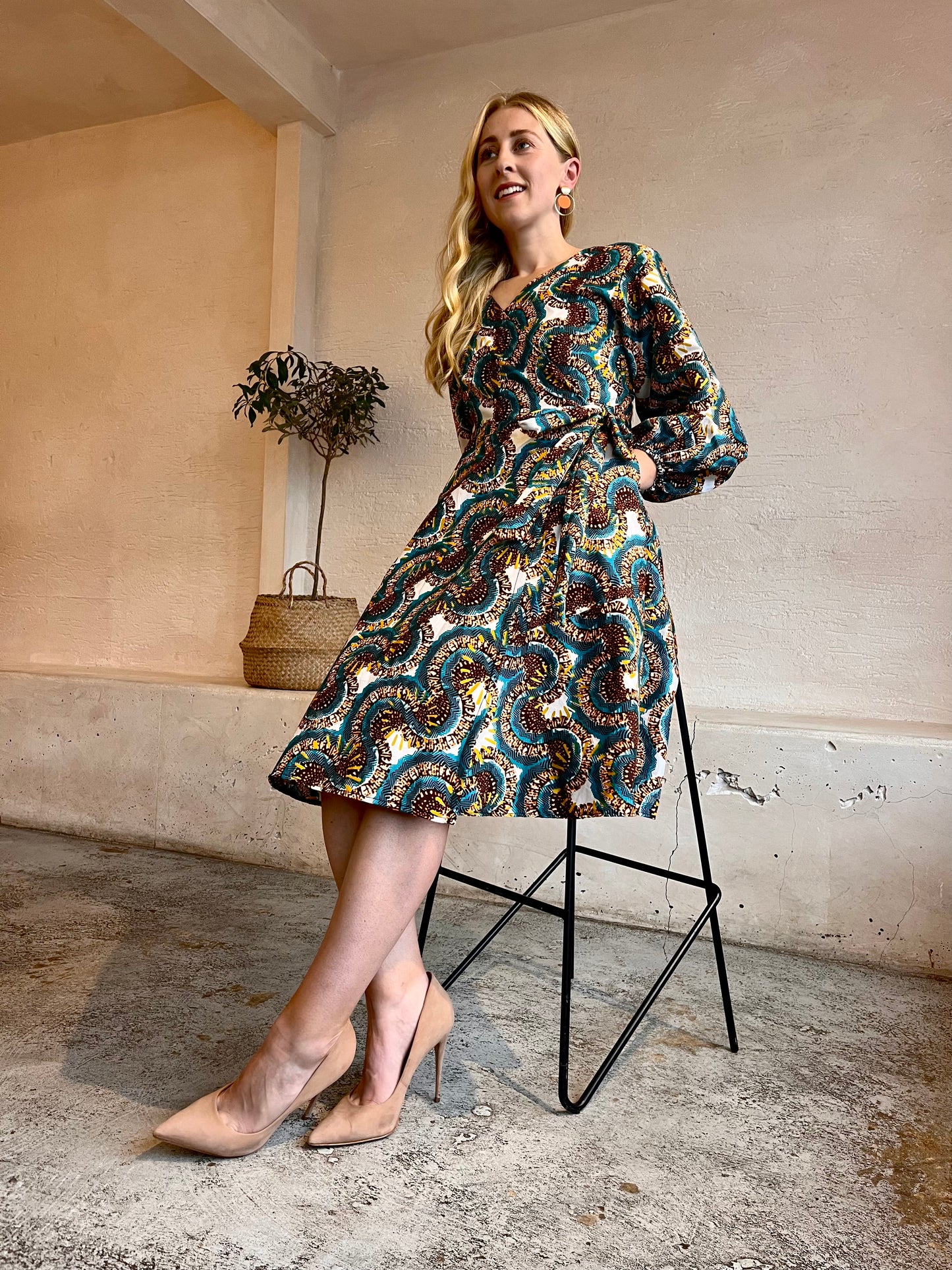 Yezu Wrap Dress